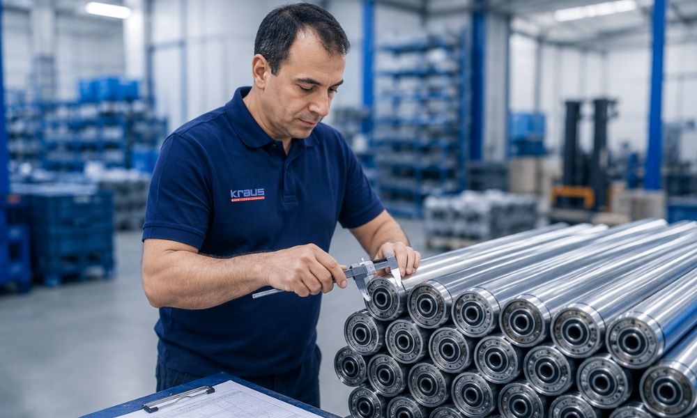 Mitarbeiter Qualitätssicherung Produktion 