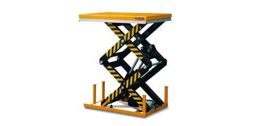 Double scissor lifting table