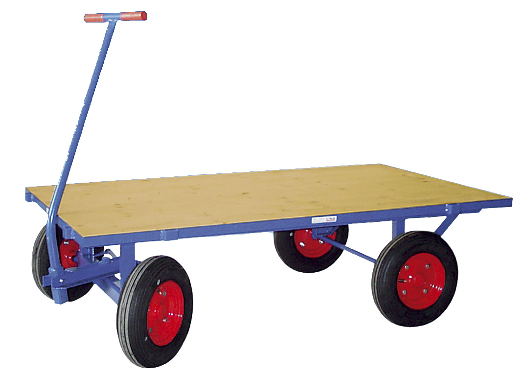 Hand flatbed trucks without side walls