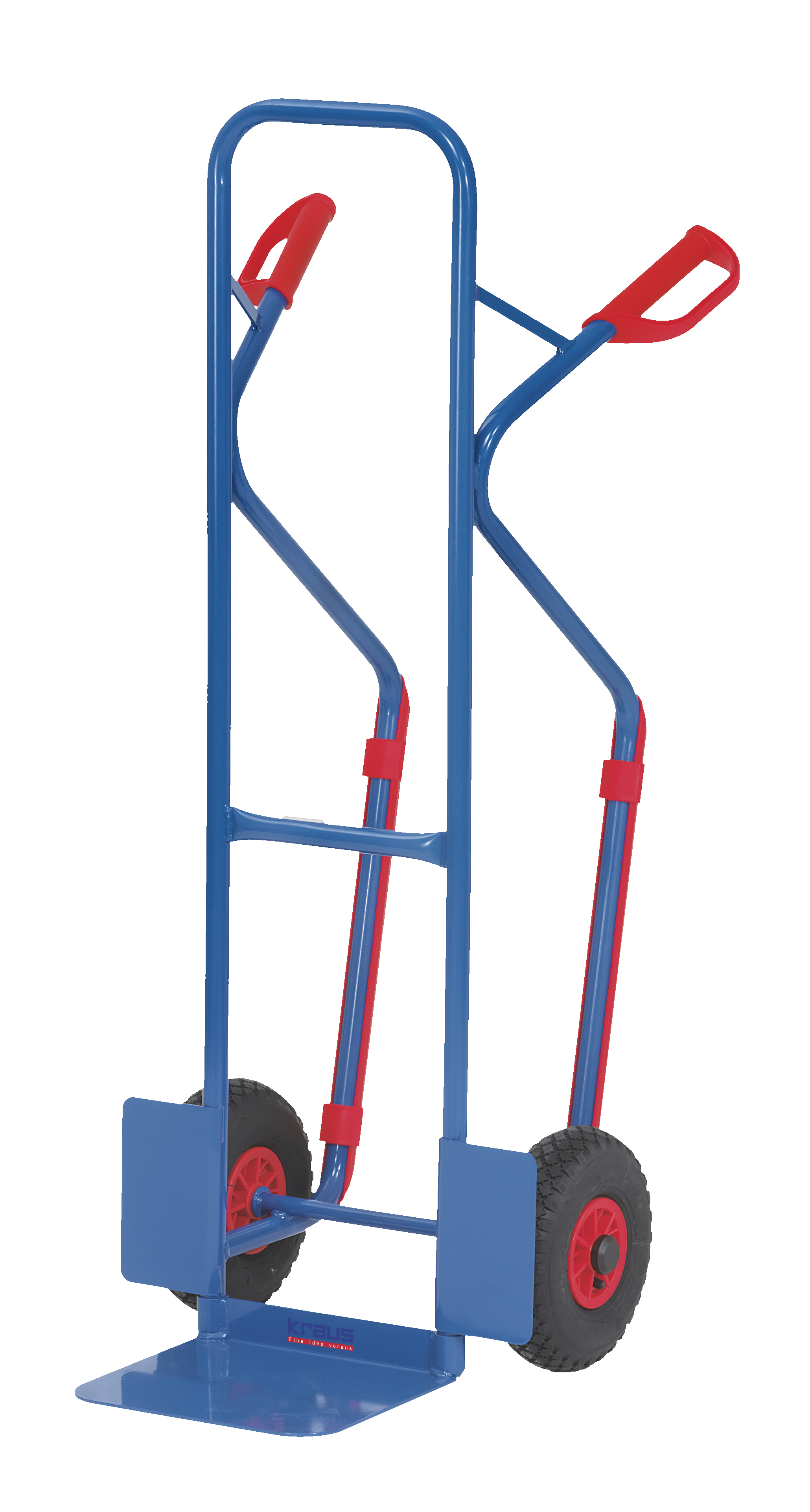 Tubular steel crate trolley