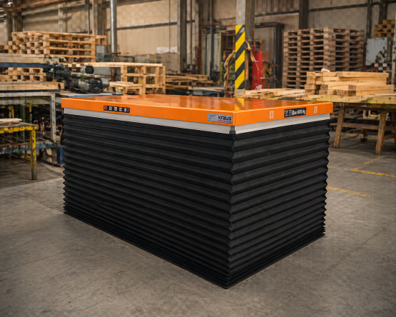 Hubtischlösung Holzindustrie