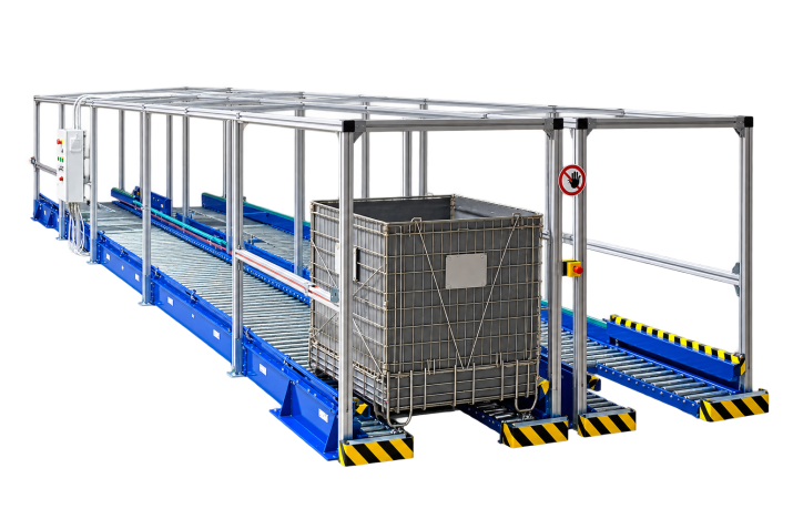 Driven storage track