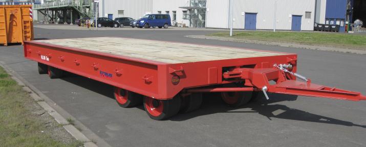 Heavy duty trailer for EXTREME loads 