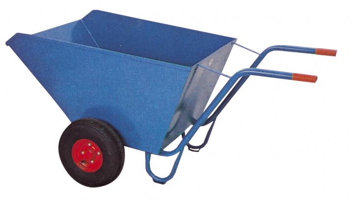 Two-wheel wheelbarrow
