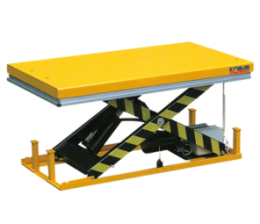 Single scissor lift table